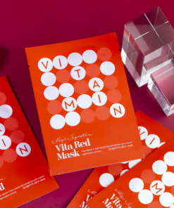 Mat na duong trang da Vitamin C Tiam Vita Red Mask 9
