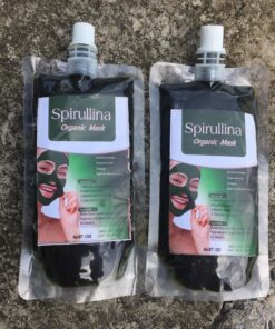 Mat na sui bot thai doc tao xoan Spirullina Organic Mask 10