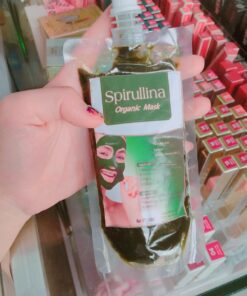Mat na sui bot thai doc tao xoan Spirullina Organic Mask 11