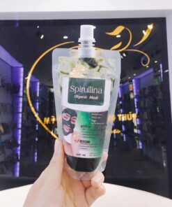 Mat na sui bot thai doc tao xoan Spirullina Organic Mask 12