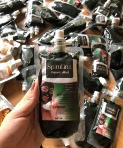 Mat na sui bot thai doc tao xoan Spirullina Organic Mask 3