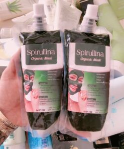 Mat na sui bot thai doc tao xoan Spirullina Organic Mask 4