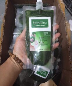 Mat na sui bot thai doc tao xoan Spirullina Organic Mask 5