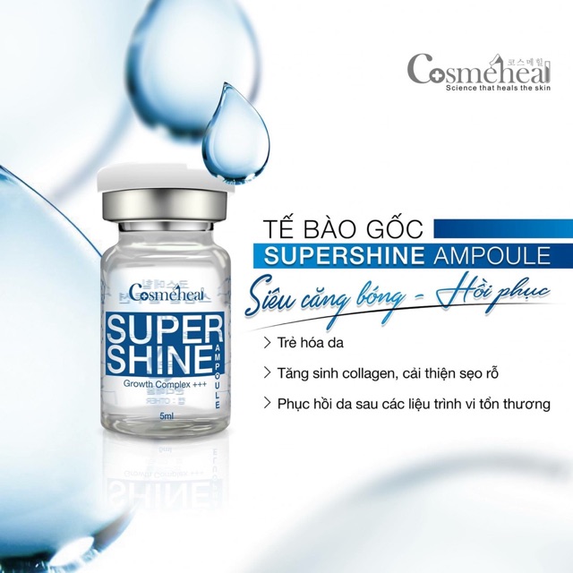 Tế bào gốc Cosmeheal Super Shine Ampoule