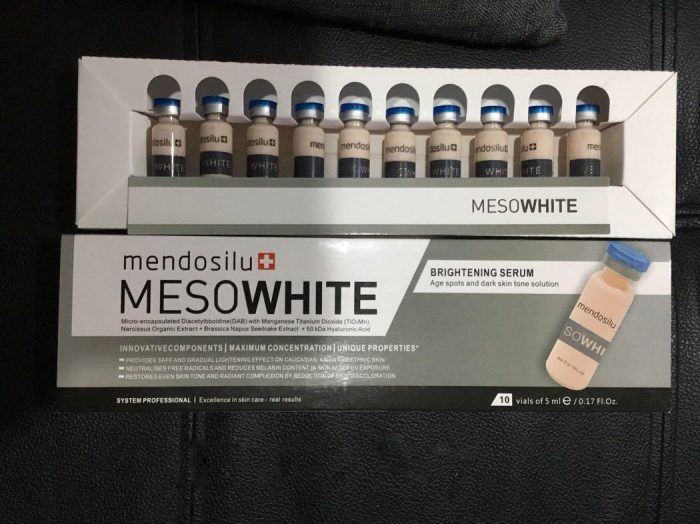 Tế bào gôc Mendosilu Mesowhite Brightening Serum