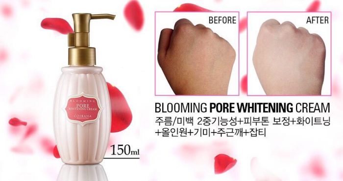 Kem Hoa Hồng Coibana Blooming Pore Whitening Cream