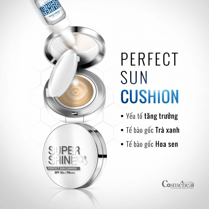 Phấn nước Cosmeheal Super Shine Perfect Sun Cushion 