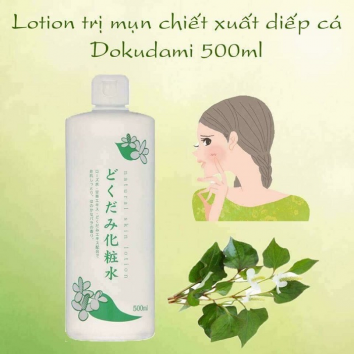 nuoc hoa hong dokudami natural skin lotion 3