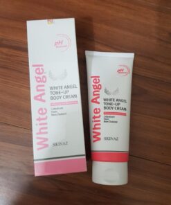 kem duong trang toan than skinaz white angel tone up body cream 6