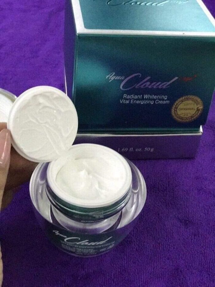 Kem Trắng Da Aqua Cloud 2Up Radiant Whitening Vital Energizing Cream