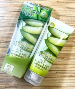 sua rua mat tay da chet 3w clinic lo hoi pure scrub foam cleansing 2