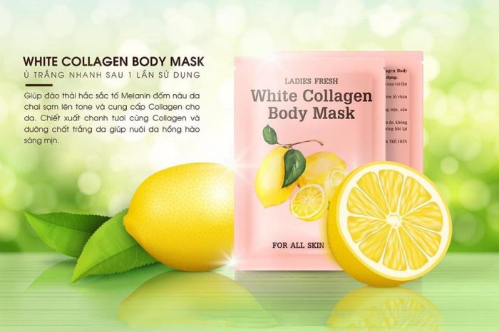 Ủ trắng Ladies Fresh White Collagen Body Mask