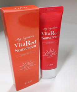 kem chong nang duong trang tiam my signature vita red sunscreen 12