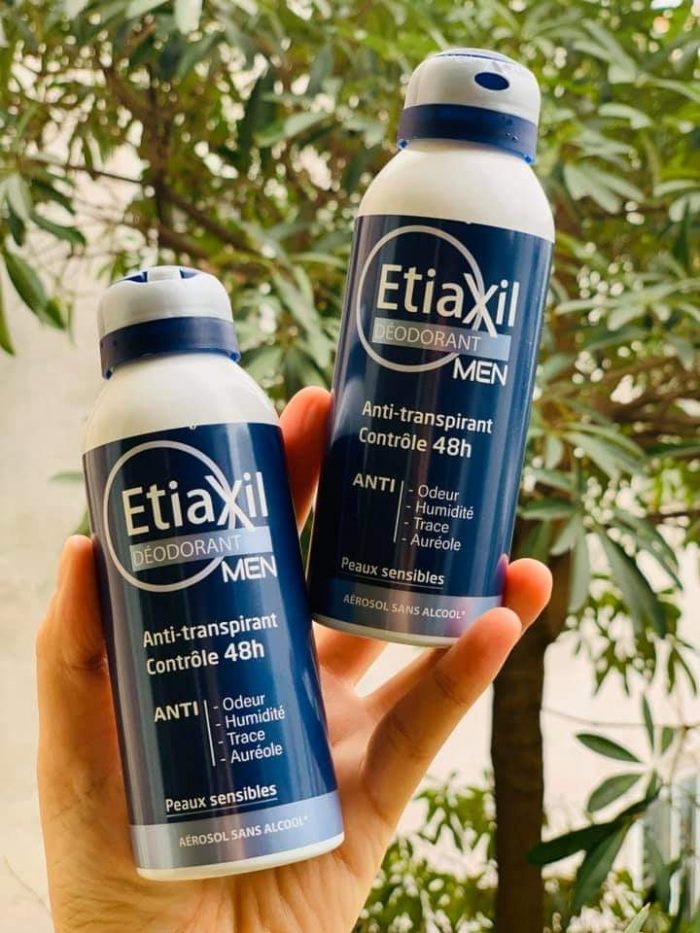 Xịt Khử Mùi Etiaxil Deodorant Men Anti-Transpirant Controle 48h Peaux Sensibles