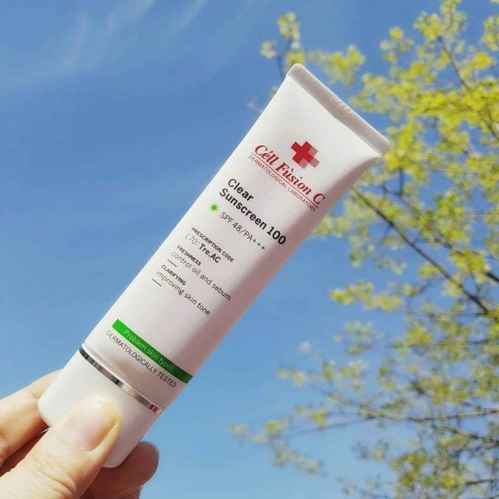 Kem chống nắng Cell Fusion C Clear Sunscreen 100 SPF 48/PA+++