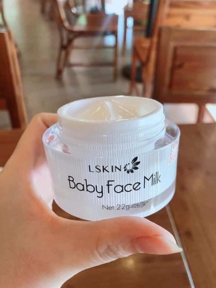kem trắng da Lskin Baby Face Milk