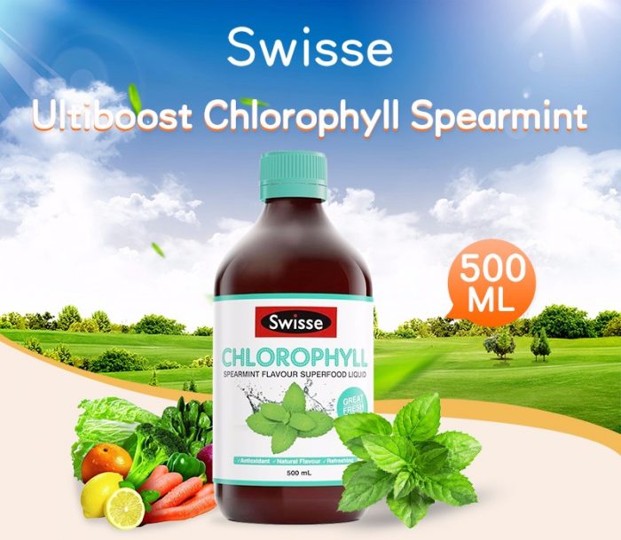 Nước Diệp Lục Swisse Chlorophyll Spearmint