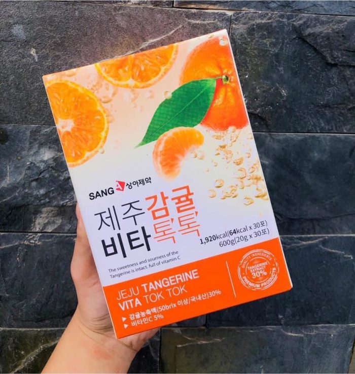 Nước Ép Quýt Sanga Jeju Tangerine Vita Tok Tok