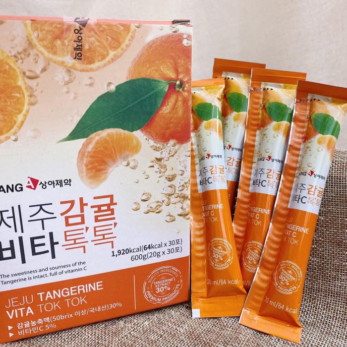 Nước Ép Quýt Sanga Jeju Tangerine Vita Tok Tok