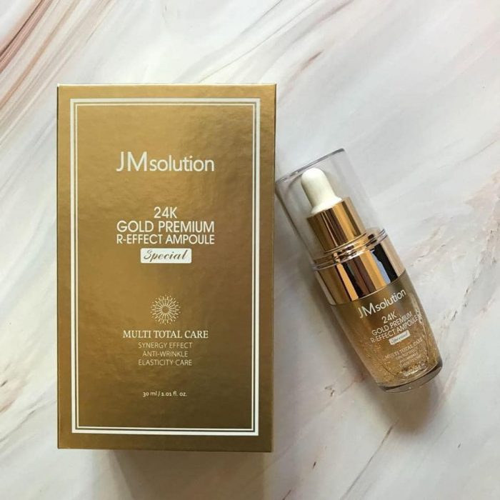 Tinh chất JM Solution 24K Gold Premium R-effect Ampoule Special