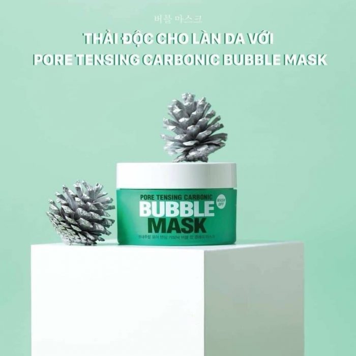 Mặt nạ đất sét So'Natural Pore Tensing Carbonic Bubble Mask
