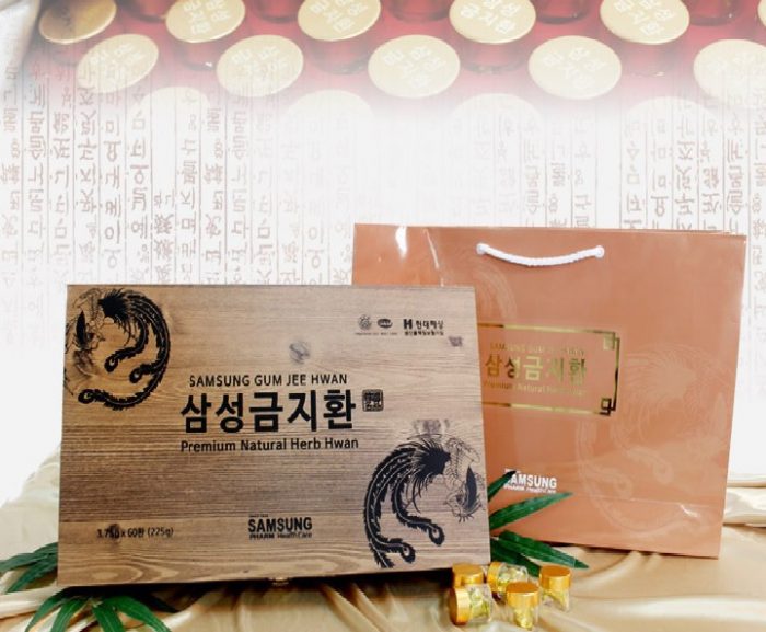 An Cung Ngưu Hoàng Hoàn Samsung Gum Jee Hwan Premium Natural Herb Hwan
