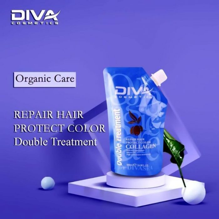 Kem ủ tóc Collagen DIVA Cosmetics Double Treatment
