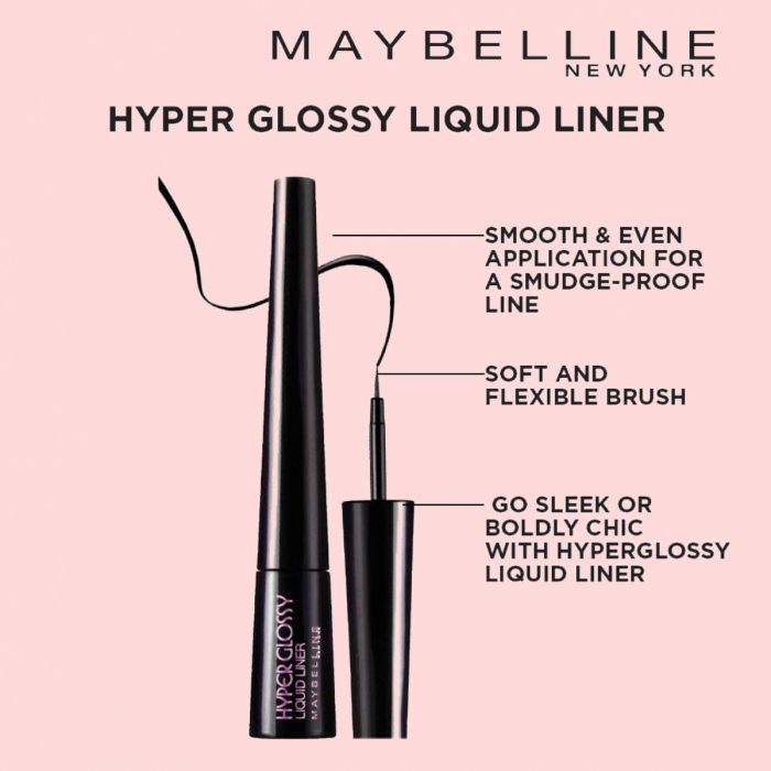 kẻ mắt Maybelline Hyper Glossy Liquid Liner