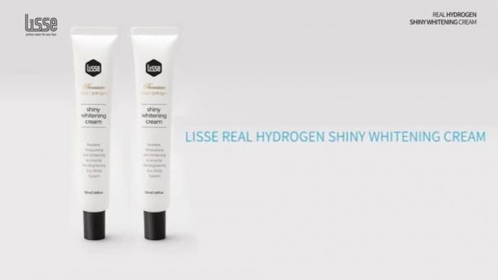 Kem Trắng Da Lisse Real Hydrogen Shiny Whitening Cream