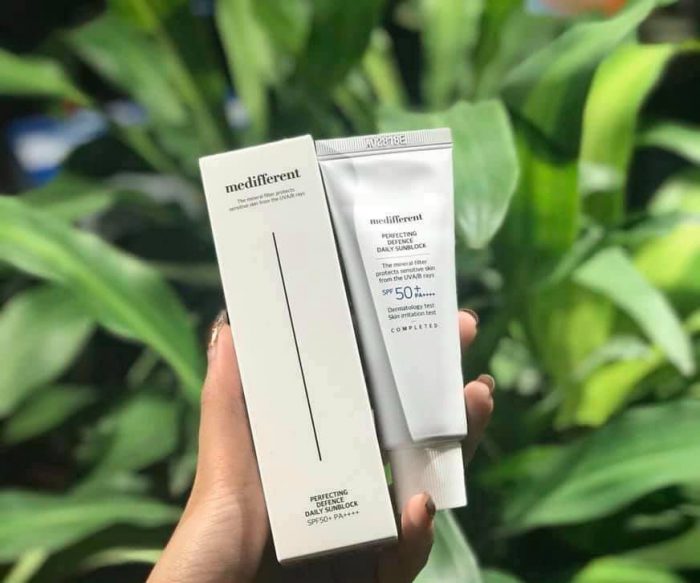 Kem Chống Nắng Medifferent Perfecting Defence Daily Sunblock SPF50+ PA++++