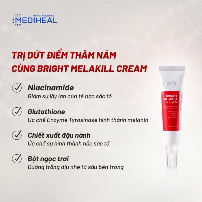 kem trị nám Mediheal Bright Melakill Cream