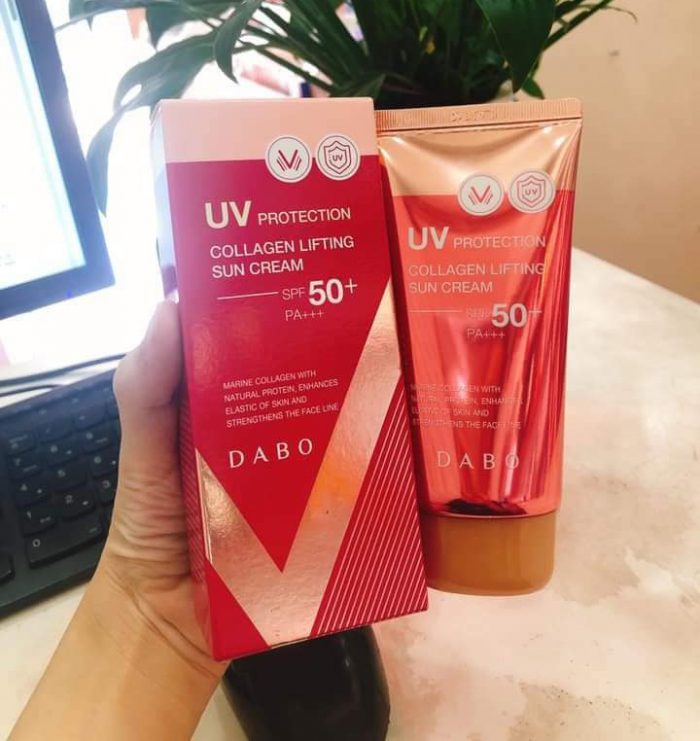 Kem Chống Nắng Dabo UV Protection Collagen Lifting Sun Cream