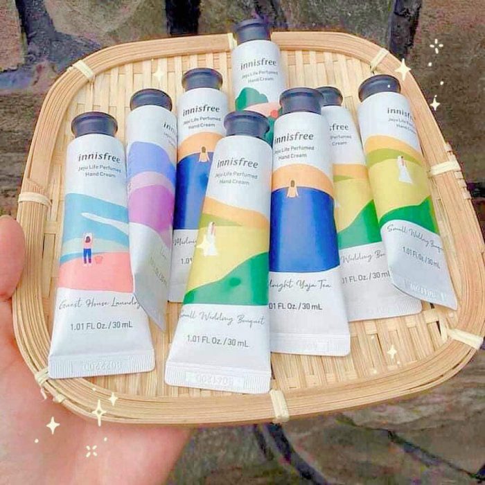 kem dưỡng da tay innisfree Innisfree Jeju Life Perfumed Hand Cream