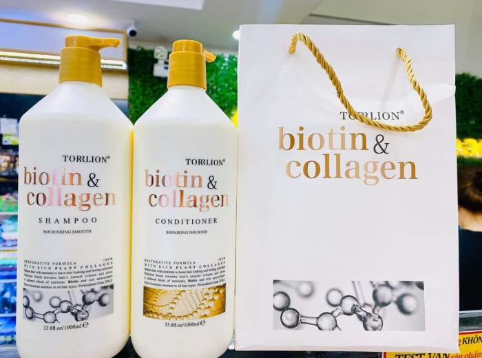 Dầu gội Torrlion Biotin & Collagen