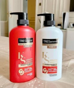 Dầu gội xả Keratin Smooth Tresemme ngăn rụng tóc