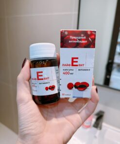 Viên Uống Vitamin E Zentiva đỏ 400mg của Nga
