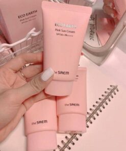 kem chong nang the saem eco earth power pink sun cream1