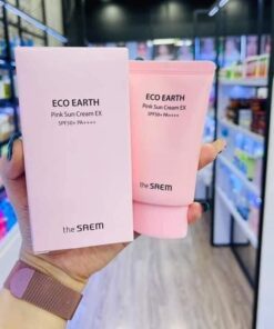 Kem chống nắng The Saem Eco Earth Power Pink Sun Cream