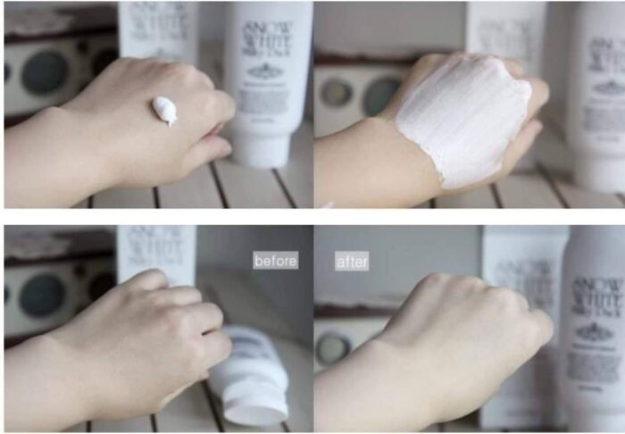 Kem Body Snow White Milky Pack Secret Key