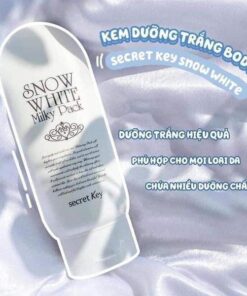 kem tam trang snow white milky pack secret key3