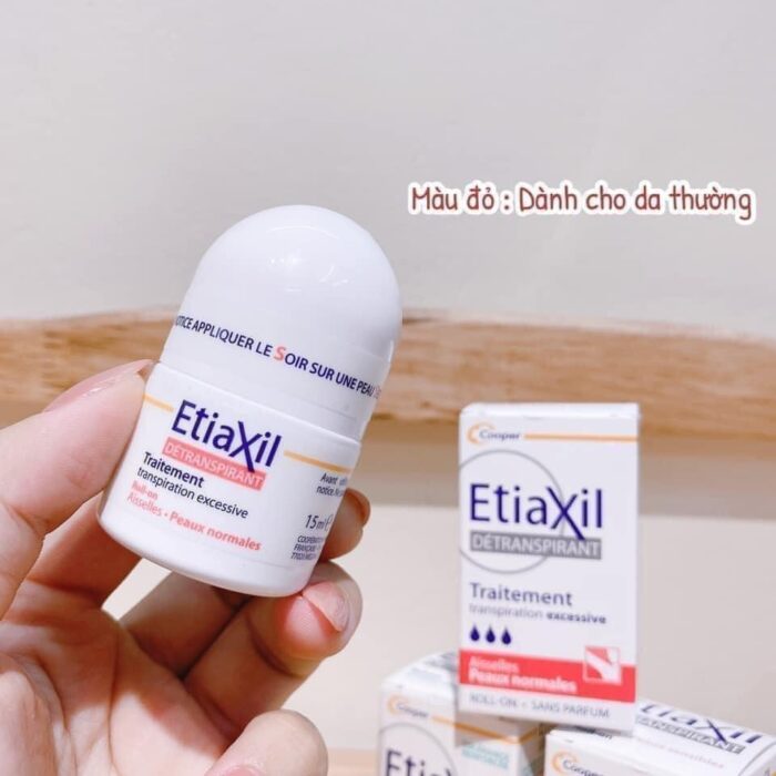 Lăn khử mùi EtiaXil Detranspirant Traitement Roll-On