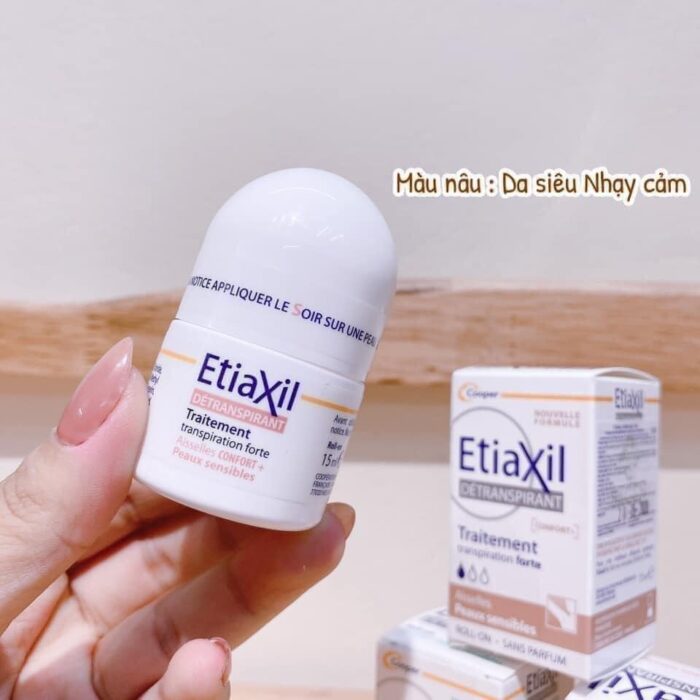 Lăn khử mùi EtiaXil Detranspirant Traitement Roll-On