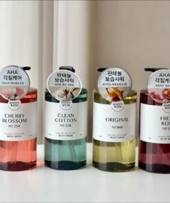 Sữa tắm Happy Bath Lavender, Natural, Rose Essence