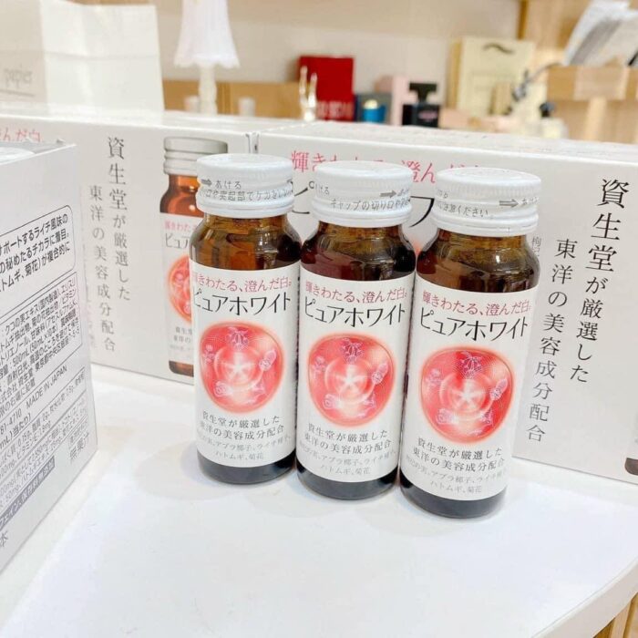 Nước uống Collagen Pure White Shiseido mẫu mới