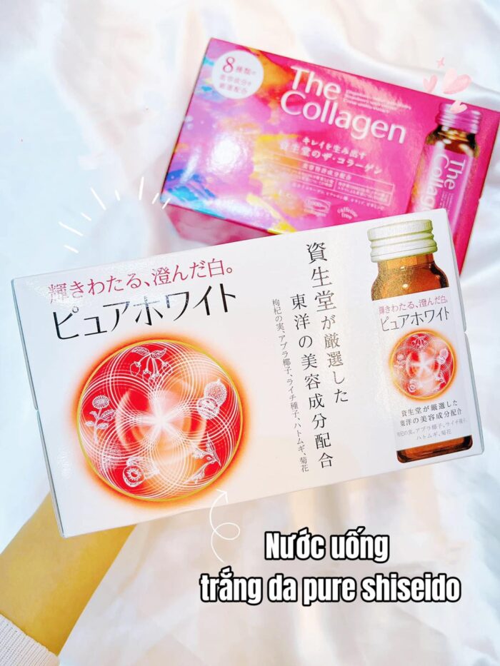 Nước uống Collagen Pure White Shiseido