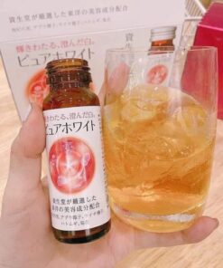 nuoc uong trang da shiseido collagen pure white4