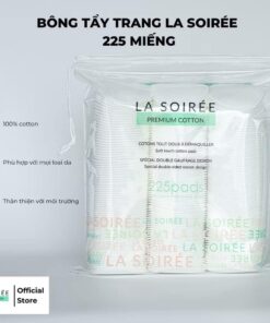 Bông Tẩy Trang La Soiree Soft Cotton Pads Mẫu Mới
