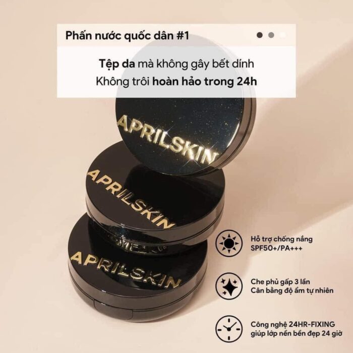 Phấn nước April Skin Magic Snow Cushion