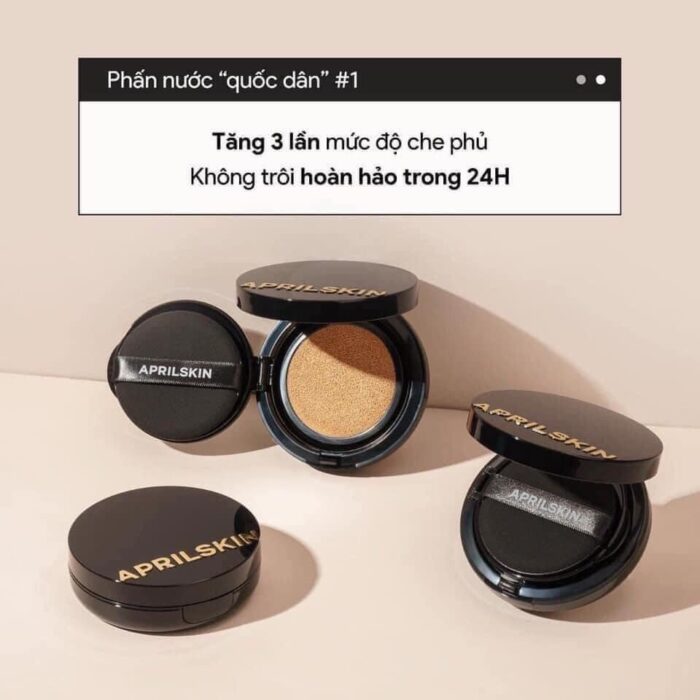 Phấn nước April Skin Magic Snow Cushion