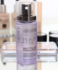 Xịt Khoáng Khóa Nền Catrice Prime And Fine Multitalent Fixing Spray